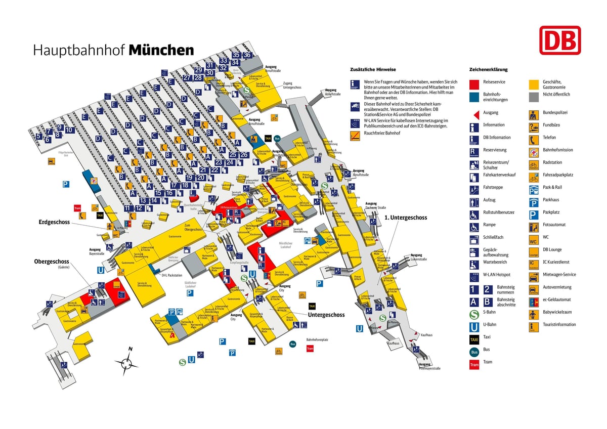platforma Münhen хбф xəritə