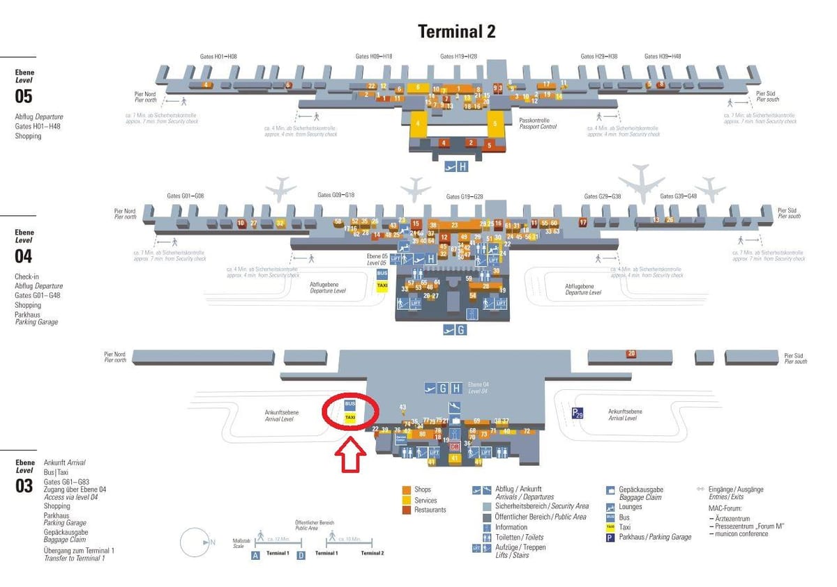 Kart Münhen terminalı 2 