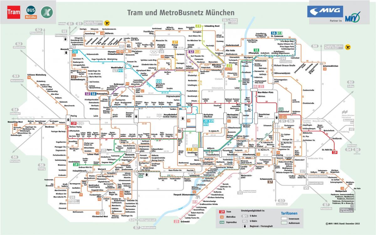 Kart Münhen avtobus
