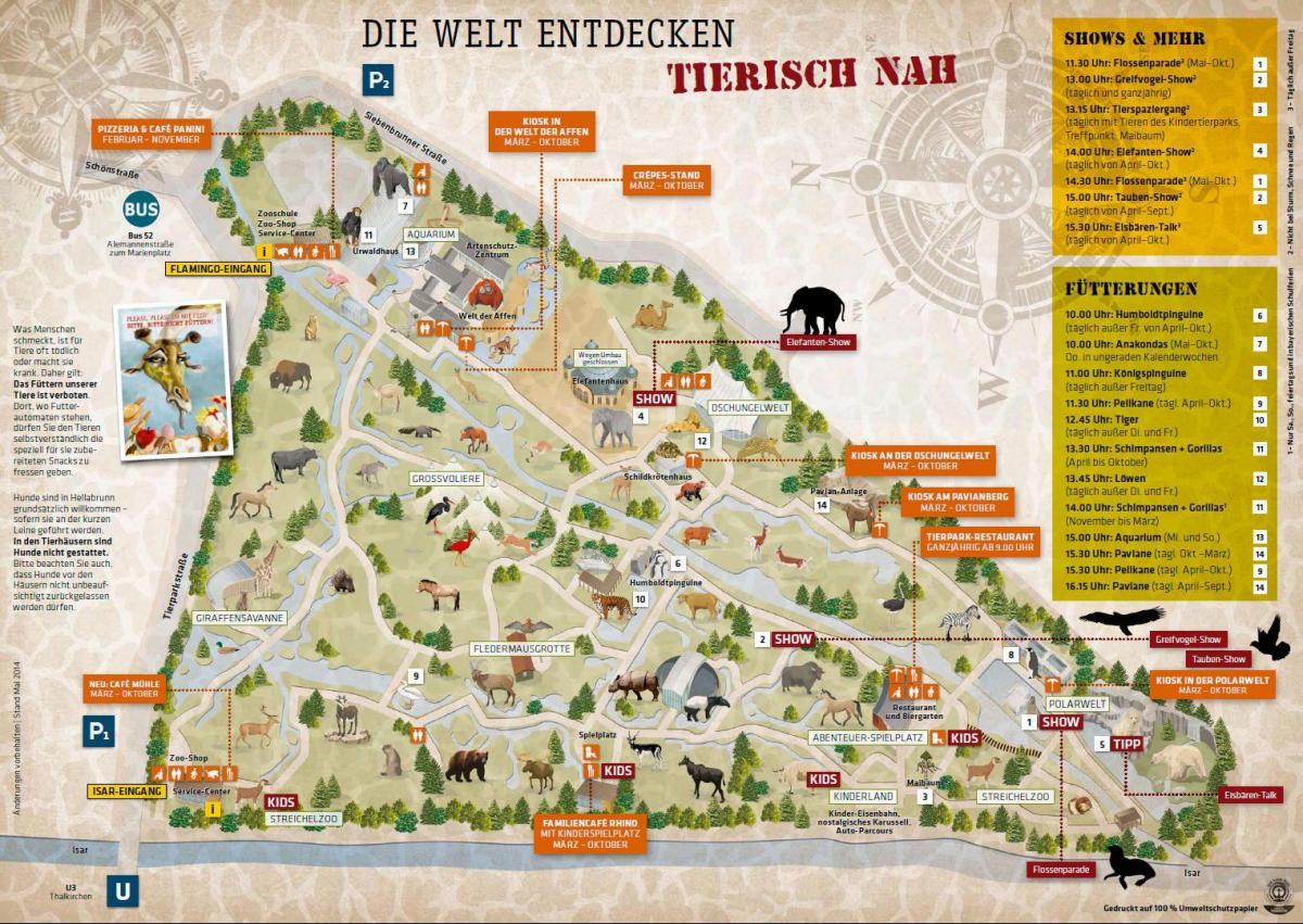 Kart Münhen zoo