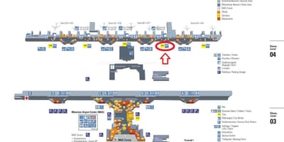 Kart Münhen Terminal 1 aeroportunun