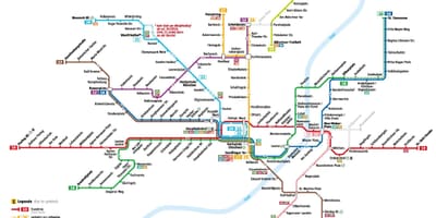 Kart Münhen tramvay